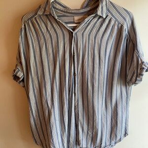 Striped Button-down